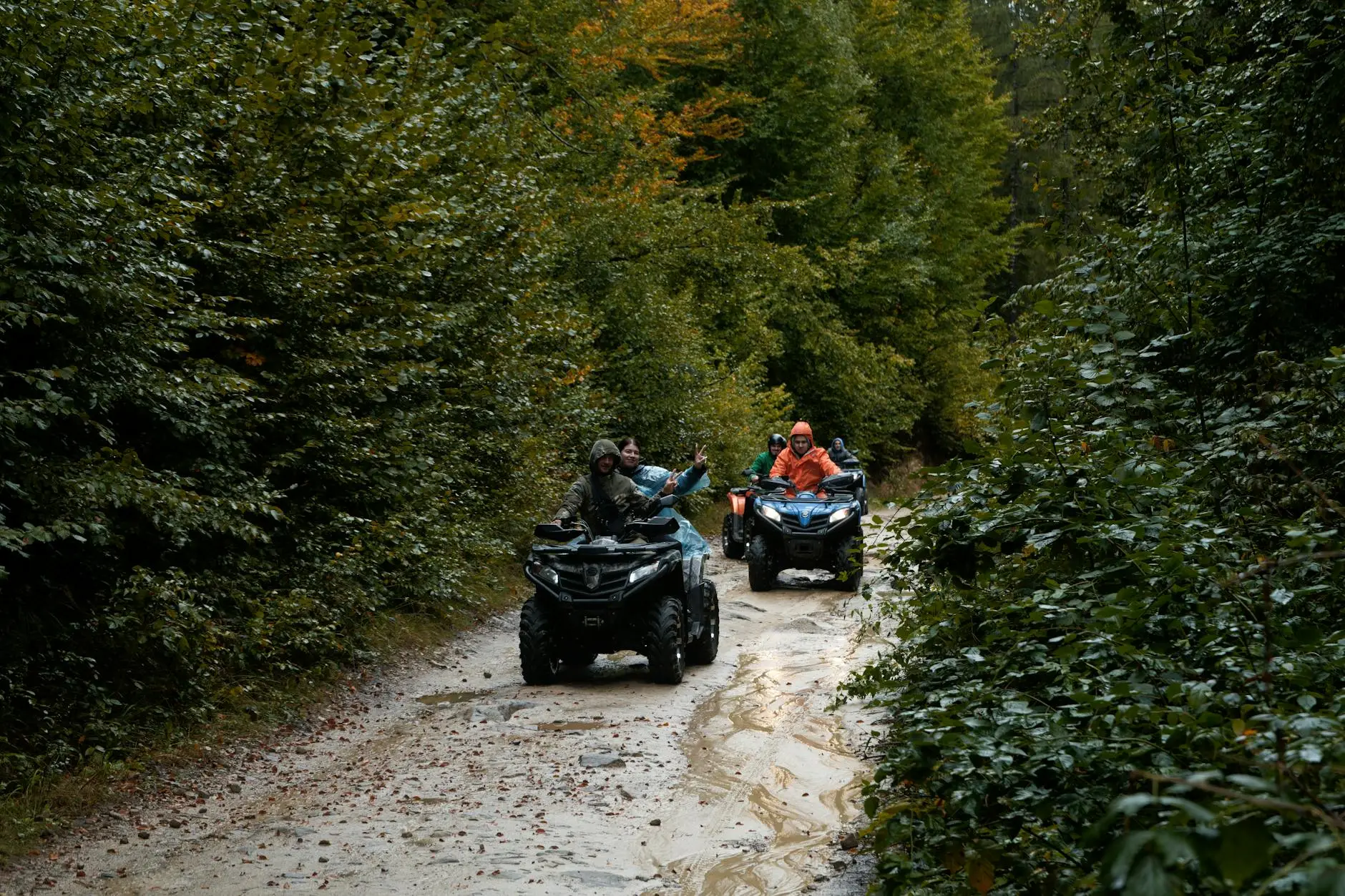 Quad bike ATV ride tour in Bali's scenic landscapes and trails