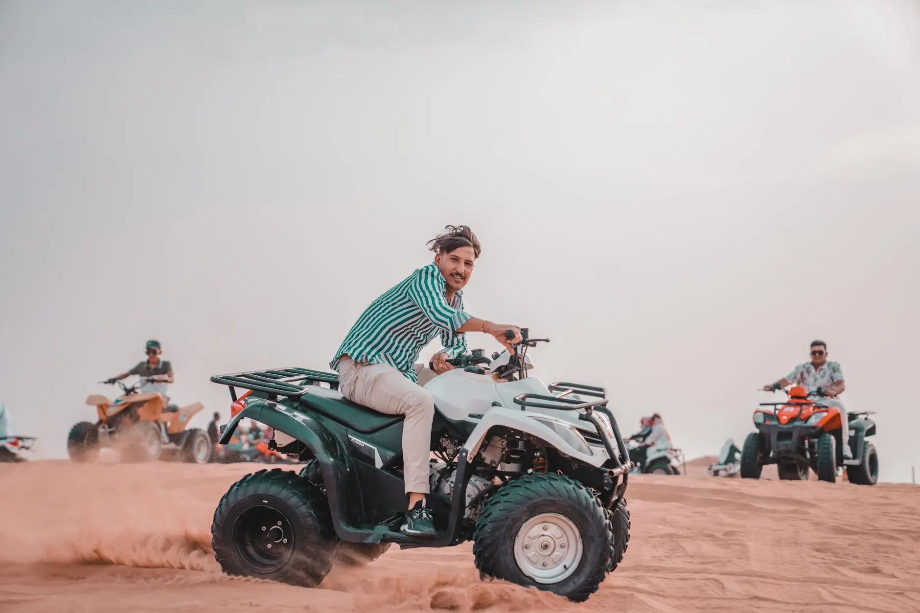 Quad bike ATV ride tour in Bali's scenic landscapes and trails